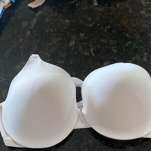 Hanes Classic White Bra